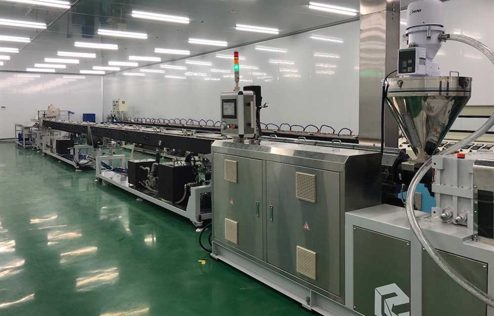 TPU PVC Medical Tube Extrusion Production Line